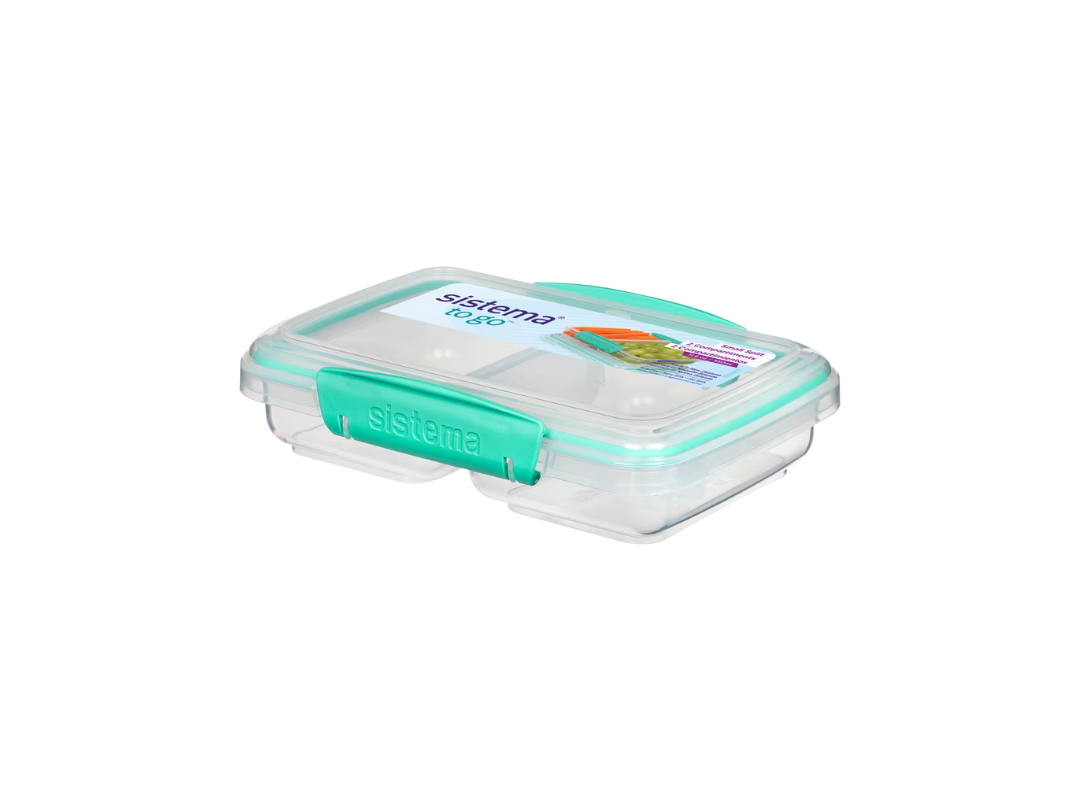 Sistema 350ml Small Split TO GO™ Lunch Box – Eco-Friendly, BPA-Free Sistema 350ml Small Split TO GO™ Lunch Box – Eco-Friendly, BPA-Free